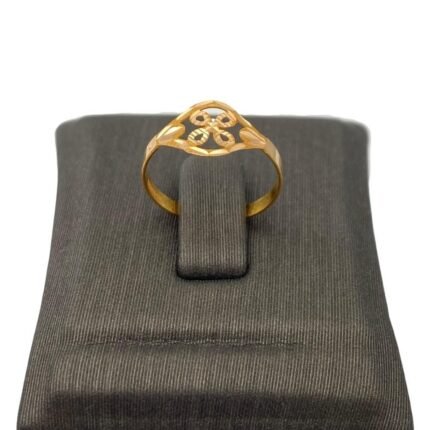 خاتم ذهب اطفال عيار 21 الوزن 0.69 جرام