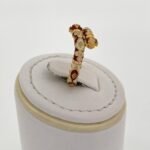 ⁦خاتم هندي ذهب عيار 21 الوزن 3.64 جرام⁩ - الصورة ⁦3⁩