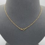 ⁦سلسال ذهب عيار 18 الوزن 1.36 جرام⁩ - الصورة ⁦5⁩