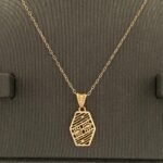 ⁦نصف طقم ذهب عيار 21 الوزن 3.44 جرام⁩ - الصورة ⁦3⁩