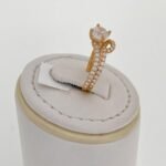 ⁦توينز ذهب عيار 21 الوزن 2.36 جرام⁩ - الصورة ⁦3⁩