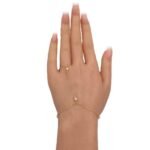 كف ذهب عيار 18 الوزن 1.4 جرام