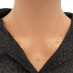 عقد ذهب عيار 21 الوزن 1.53 جرام