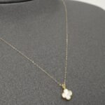 ⁦عقد ذهب عيار 18 الوزن 0.53 جرام⁩ - الصورة ⁦5⁩