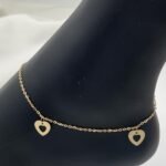 ⁦خلخال ذهب عيار 18 الوزن 1.32 جرام⁩ - الصورة ⁦3⁩