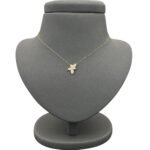 ⁦عقد ذهب عيار 18 الوزن 0.95 جرام⁩ - الصورة ⁦6⁩