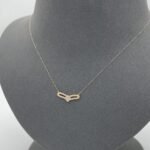 ⁦عقد ذهب عيار 18 الوزن 0.72 جرام⁩ - الصورة ⁦5⁩