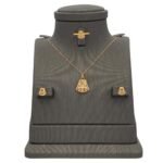 نصف طقم ذهب عيار 21 الوزن 3.37 جرام