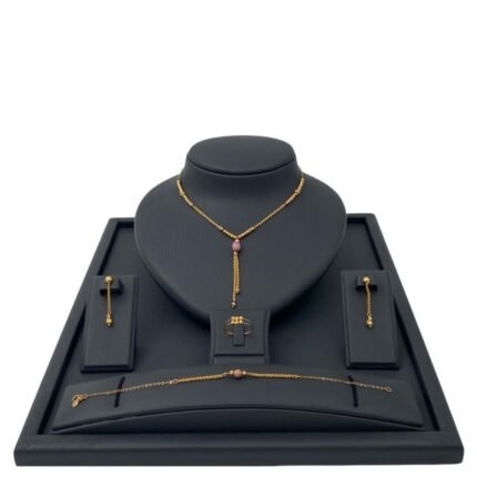 طقم ذهب عيار 21 الوزن 11.97 جرام