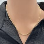 عقد ذهب عيار 18 الوزن 9.17 جرام