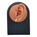 حلق ذهب عيار 18 الوزن 1.67 جرام