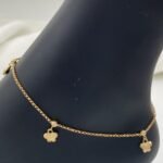 ⁦خلخال ذهب عيار 18 الوزن 3.32 جرام⁩ - الصورة ⁦3⁩