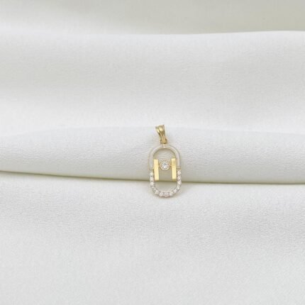 تعليق ذهب عيار 18 الوزن 1.23 جرام