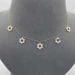 ⁦عقد ذهب عيار 18 الوزن 2.61 جرام⁩ - الصورة ⁦2⁩