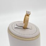 ⁦خاتم ذهب عيار 18 الوزن 3.43 جرام⁩ - الصورة ⁦3⁩