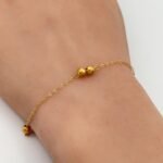 ⁦اسواره ذهب عيار 18 الوزن 0.97 جرام⁩ - الصورة ⁦2⁩