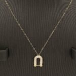 ⁦نصف طقم ذهب أطفال عيار 18 الوزن 1.77 جرام⁩ - الصورة ⁦5⁩