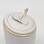 ⁦خاتم ذهب عيار 18 الوزن 0.49 جرام⁩ - الصورة ⁦2⁩