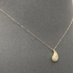 ⁦عقد ذهب عيار 18 الوزن 0.95 جرام⁩ - الصورة ⁦5⁩