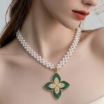 عقد ذهب عيار 18 الوزن 8.20 جرام