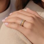 دبله ذهب عيار 21 الوزن 3.34 جرام