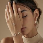كف ذهب عيار 18 الوزن 1.32 جرام