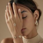 كف ذهب عيار 18 الوزن 1.34 جرام