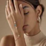 كف ذهب عيار 18 وزن 1.7 جرام لمسة ناعمة