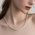 عقد ذهب عيار 21 الوزن 8.97 جرام