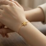 اسواره ذهب عيار 21 الوزن 0.84 جرام