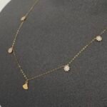 ⁦عقد تشوكر ذهب عيار 18 الوزن 0.85 جرام⁩ - الصورة ⁦4⁩