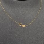 ⁦عقد تشوكر ذهب عيار 18 الوزن 0.85 جرام⁩ - الصورة ⁦2⁩