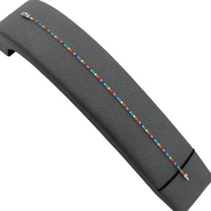 اسوارة الطاووس تنس ذهب عيار 18 الوزن 2.12 جرام