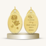 سبيكة ذهب تعليقة عيار 24 الوزن 20.3 جرام