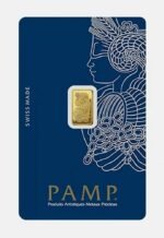 ⁦سبيكة ذهب 1 جرام بامب عيار 24⁩ - الصورة ⁦3⁩