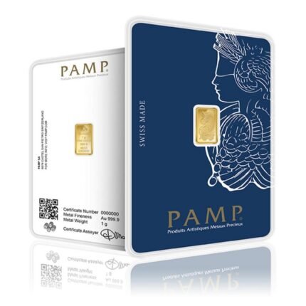 سبيكة ذهب 1 جرام بامب عيار 24