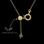 ⁦عقد ذهب عيار 18 وزن 1.95 جرام لمسة ذهبية⁩ - الصورة ⁦2⁩