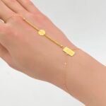 ⁦كف ذهب عيار 21 الوزن 1.04 جرام⁩ - الصورة ⁦3⁩