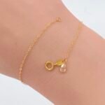 ⁦كف ذهب عيار 21 الوزن 1.6 جرام⁩ - الصورة ⁦2⁩