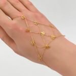 ⁦كف ذهب عيار 21 الوزن 1.6 جرام⁩ - الصورة ⁦3⁩