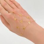 ⁦كف ذهب عيار 21 الوزن 1.7 جرام⁩ - الصورة ⁦3⁩