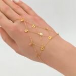 ⁦كف ذهب عيار 21 الوزن 1.7 جرام⁩ - الصورة ⁦3⁩