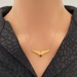 عقد ذهب عيار 21 الوزن 1.24 جرام