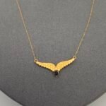 ⁦عقد ذهب عيار 21 الوزن 1.24 جرام⁩ - الصورة ⁦2⁩