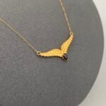 ⁦عقد ذهب عيار 21 الوزن 1.24 جرام⁩ - الصورة ⁦4⁩