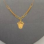 ⁦عقد ذهب عيار 21 الوزن 1.21 جرام⁩ - الصورة ⁦3⁩