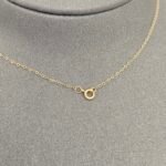 ⁦عقد ذهب عيار 18 الوزن 0.66 جرام⁩ - الصورة ⁦2⁩