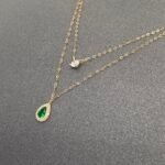 ⁦عقد ذهب عيار 18 الوزن 0.61 جرام⁩ - الصورة ⁦4⁩