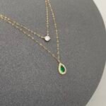 ⁦عقد ذهب عيار 18 الوزن 0.61 جرام⁩ - الصورة ⁦5⁩