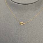 ⁦عقد ذهب عيار 21 الوزن 1.24 جرام⁩ - الصورة ⁦5⁩